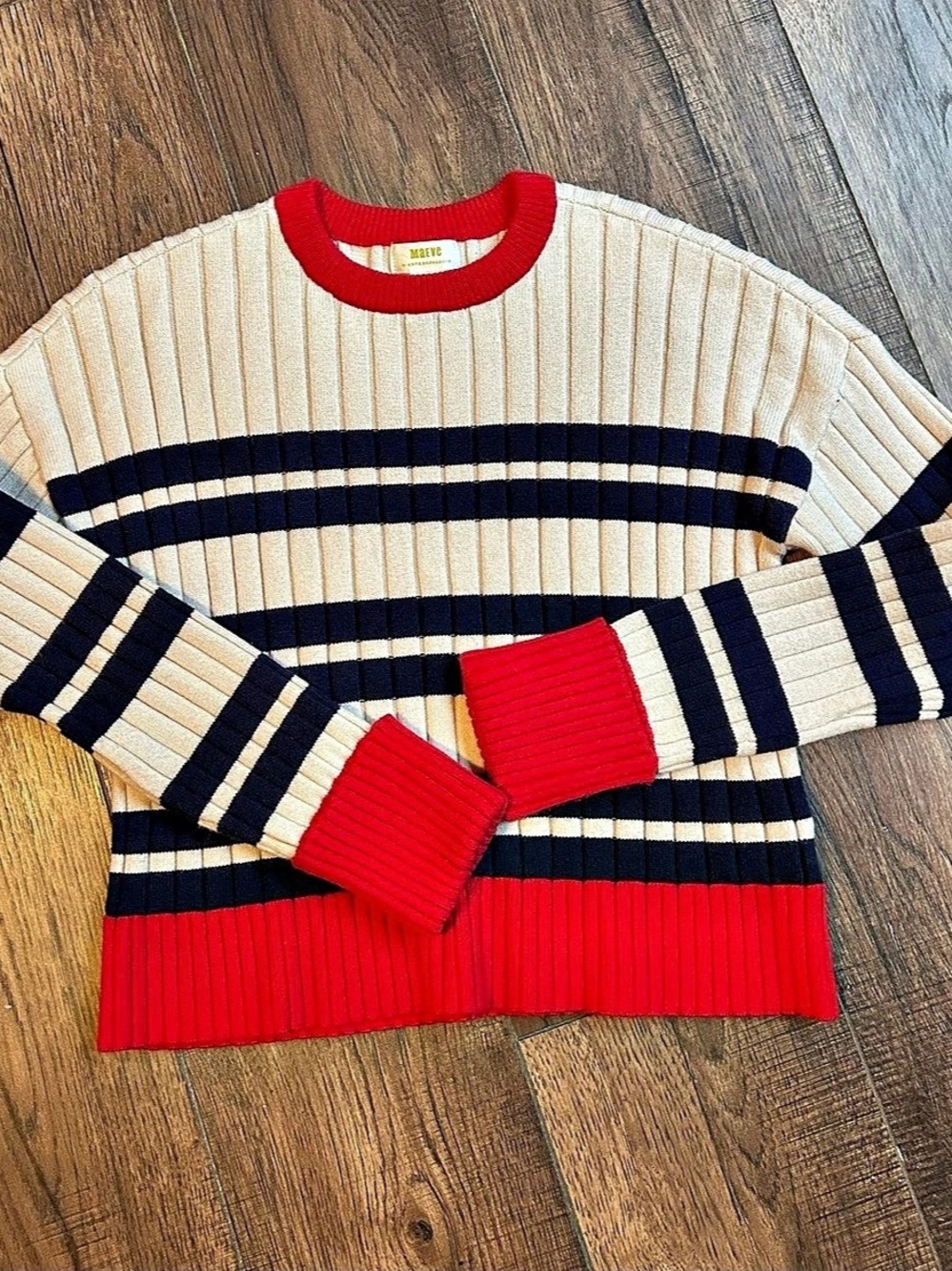 Maeve Striped Sweater from anthropology, Size Small